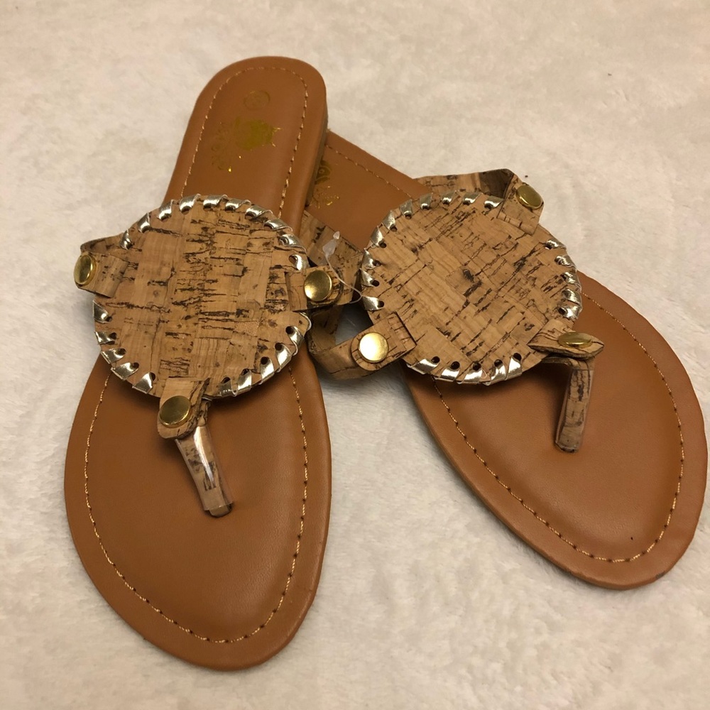 Cute girls disk sandals☀️👓☀️